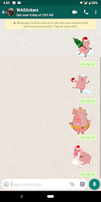 WAStickerApp Santa Pig Sticker 1.0 APK + Mod (Free purchase) for Android