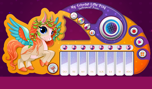 My Colorful Little Pony Piano screenshot 11