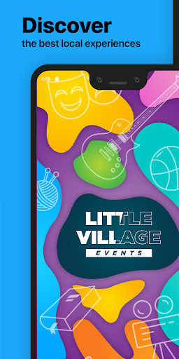 Android application Little Village Events screenshort
