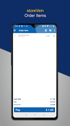 storeVein POS Cloud Screen 3