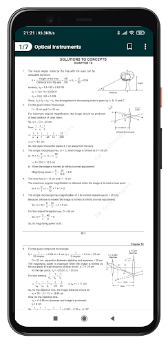Physics - HC Verma Solution Screen 3