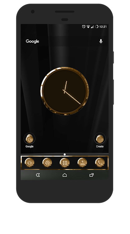 24K Round Icon Pack - 1.22 - (Android)