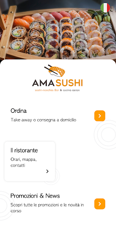 Android application Ama Sushi Genova screenshort