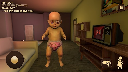 Baby in Pink Horror Game Apk Mod for Android [Unlimited Coins/Gems] 4