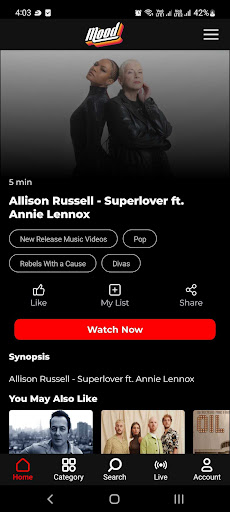 Mood - Music Television Screenshot 2 - AppWisp.com