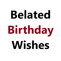 Icon image Belated Birthday Wishes