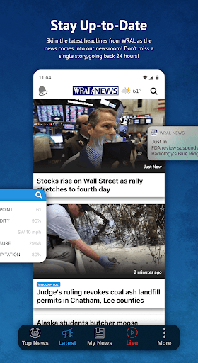 WRAL News App screenshot
