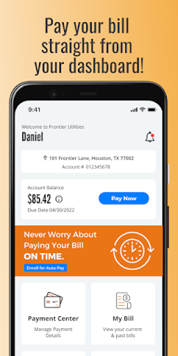 Frontier Utilities Screen 3