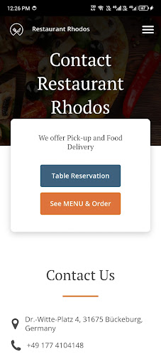 Restaurant Rhodos