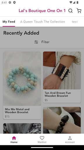 Screenshot of Lal's Boutique One On 1