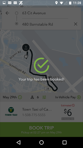Town Taxi Cape Cod Screen 3