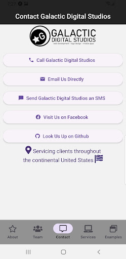 Galactic Digital Studios Screen 3
