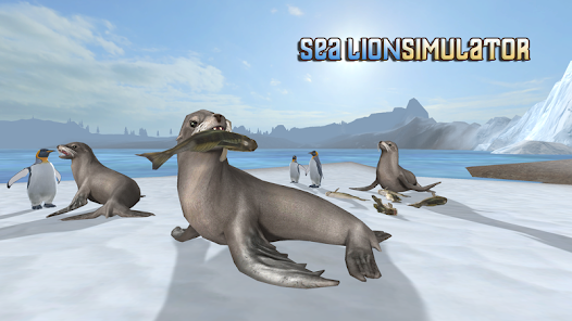 Captura de Pantalla 7 Sea Lion Simulator android