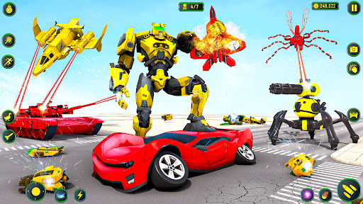 Animal Crocodile Robot Game Screen 2