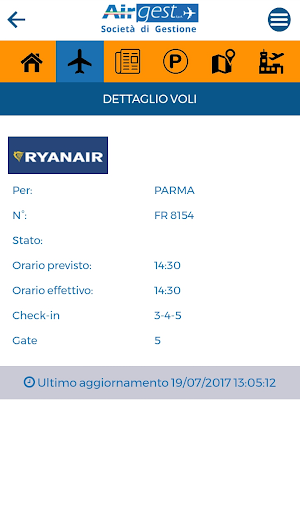 Trapani Airport Screen 3