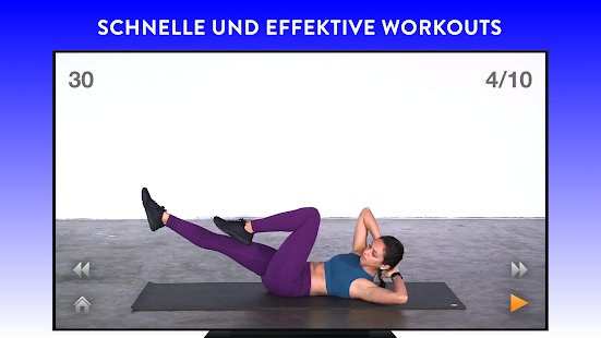 Tägliche Trainings - Workouts Screenshot