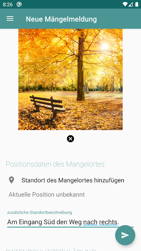 tellme Mängel (Mängelmelder) Screen 2