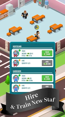 Game screenshot Mortician Inc. - Idle Empire apk download