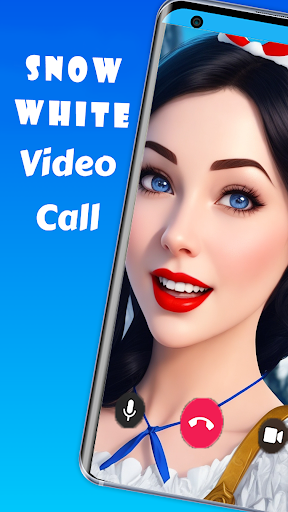 Snow White Video Call Prank Screen 3