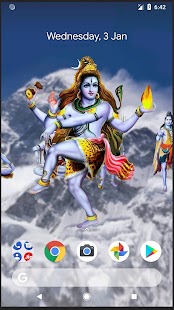 4D Shiva Live Wallpaper Screenshot