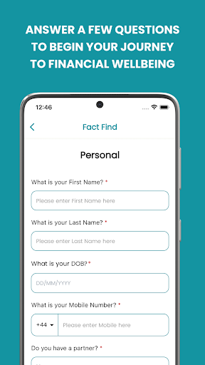 Lifetime Financial Wellbeing Screen 3