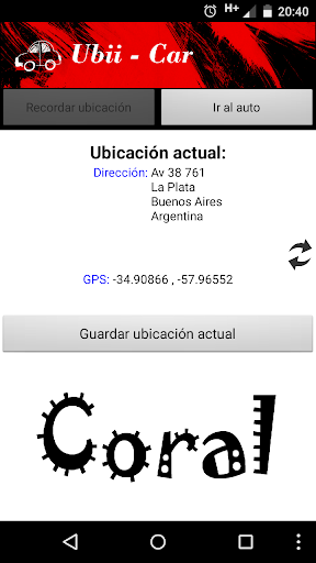 Android application Ubii-Car screenshort