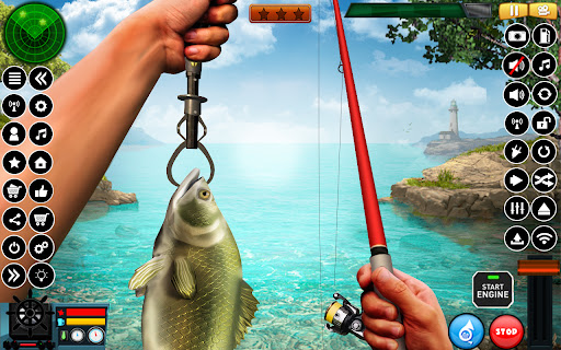 Android application Fishing Boat Driving Simulator screenshort