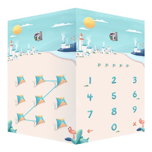 AppLock Live Theme Village logo