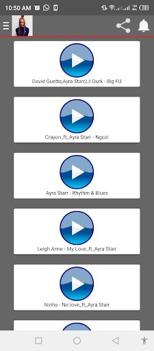 Ayra Starr Songs Screen 3