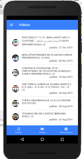Android application Minbaroul Islam Ngabou screenshort