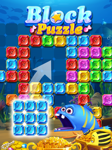 Fish Ocean Block Blast Screen 2
