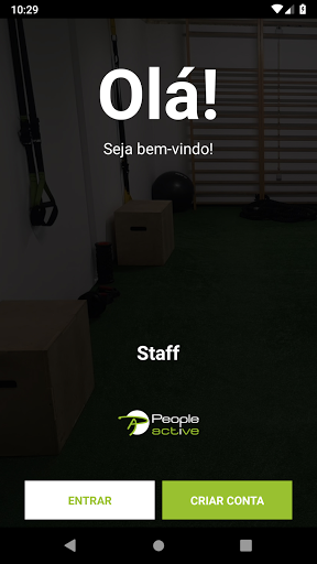 Android application Professor PeopleActive screenshort