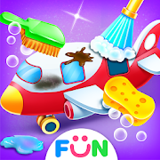 Airport Clean up - Sweet Baby Girl Cleaning Games 1.1 Icon