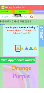 Memory Game Puzzle s1