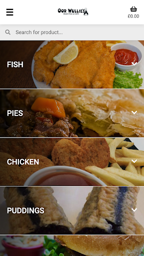 Android application Oor Wullie's Braw Fish & Chips screenshort