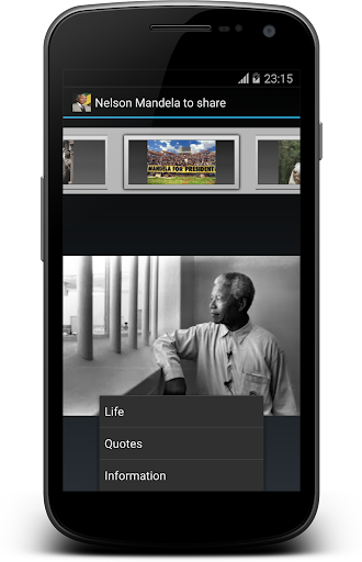 Nelson Mandela to Share