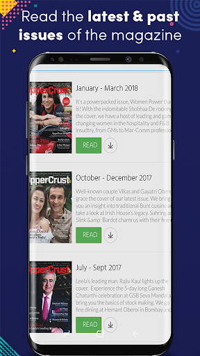Android application Upper Crust screenshort