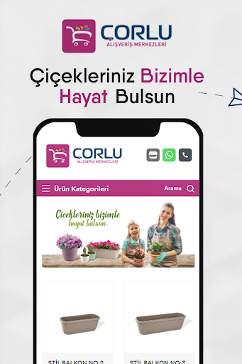 Android application Çorlu Avm screenshort