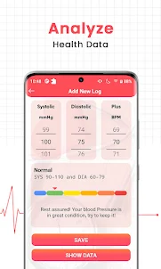 Blood Pressure Log and Guide