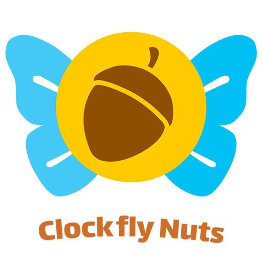Clockfly Nuts logo
