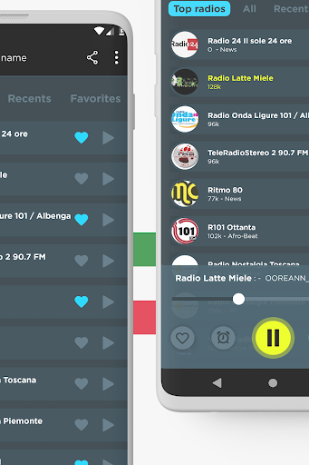 Radio Italy: FM online Screen 2