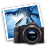 cut and paste photos icon