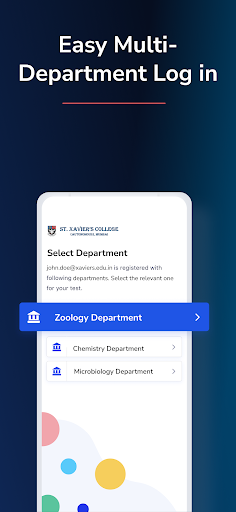 Android application Xavier's Test Platform screenshort