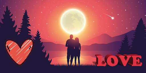 Android application Romantic Video Status screenshort