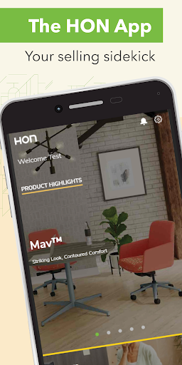 Android application HON Office Furniture screenshort