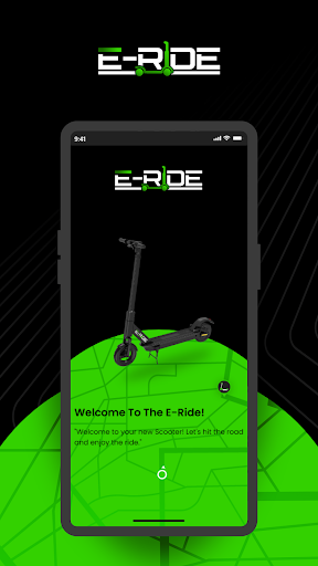 Android application E Ride screenshort