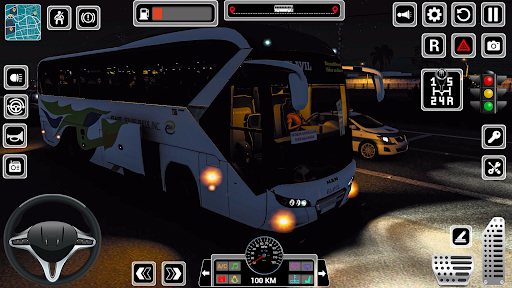 Android application Real Bus Driving Game Simulate screenshort