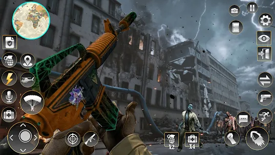 Zombie Gun Games FPS Shooting