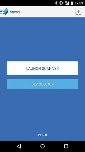 Android application Axess screenshort