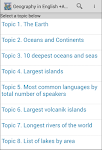 screenshot of Geography Amazing Facts for Li